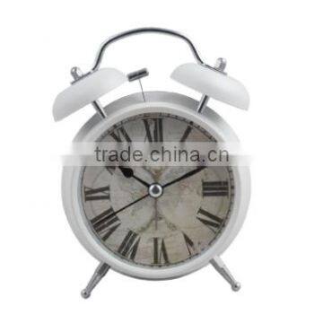 Quartz Analog ABS Lovely kids Twin Bell Alarm Clock