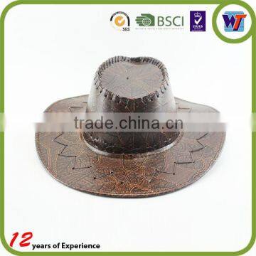 Brown or Camel Color Wide Brim Fashion Fedora Lemmy Cowboy Hat photo-3