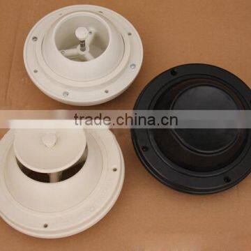 Plastic nozzle air ceiling diffuser