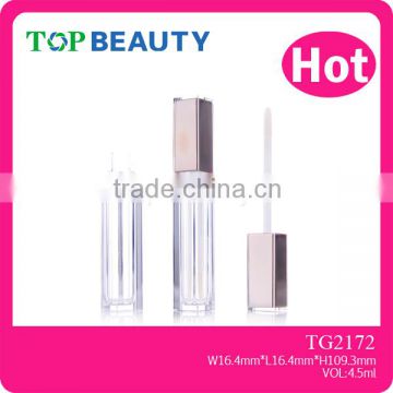 TG2172- 4.5ml Clear Cosmetic Empty Mini Lipgloss Tube