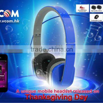 VCOM Latest Hi-Fi Sound Full Headphones for Music for Moblie Phone