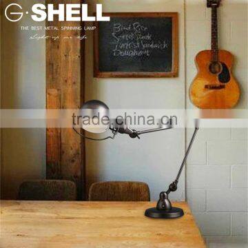 Industrial LED Adjustable Swing Arm Desk Light photo-4