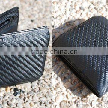 New Luxury Style Carbon Fiber Wallet Card Wallet Factory Price photo-2