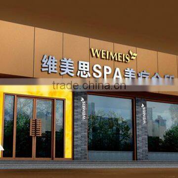 Metal Facade Cladding Wall Decorative Aluminum Composite Acm Panel