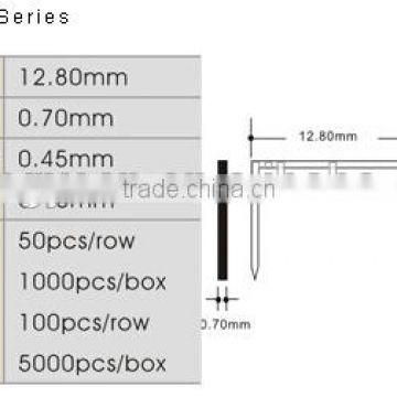 24 24/8 series galvanized office staples pins 1000pcs