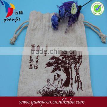 Design new products jute bag with cotton web handle