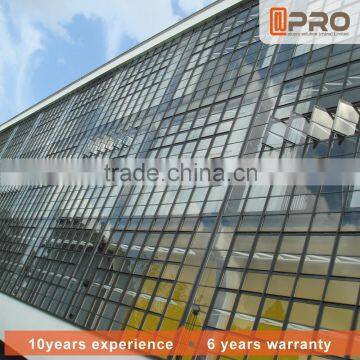 Aluminum Alloy Frame Structural Glass Curtain Wall /Glass Walls Price