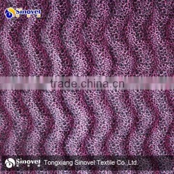 Animal Print Velvet Fabric Pet Products for Dog Bed photo-2