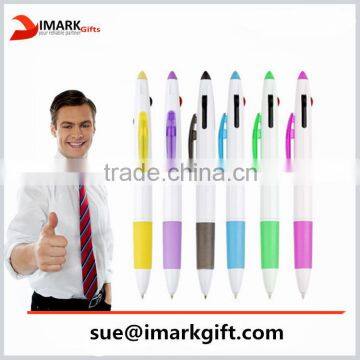 Promotional Item Cheap 3 in 1 Multicolor Ball Pen