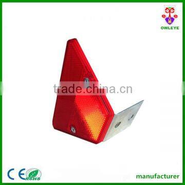 Highway security one way red color road guardrail reflector