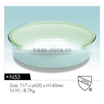 Tempered Glass vessel with cUPC certificate N53
