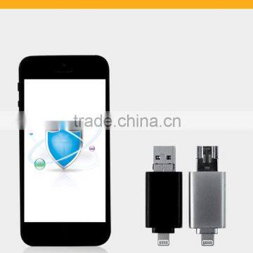 Paypal Acceptable Custom Logo 3 in 1 Usb Flash Drive u Disk for Mobile and Computer photo-1