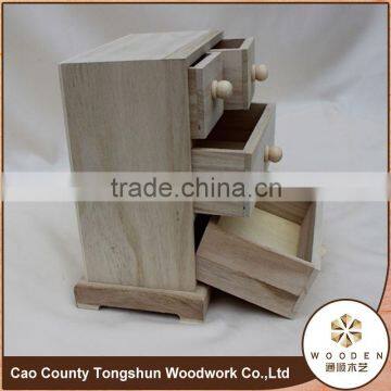 Antique Wooden Display Jewelry Box Wedding Ring Boxes