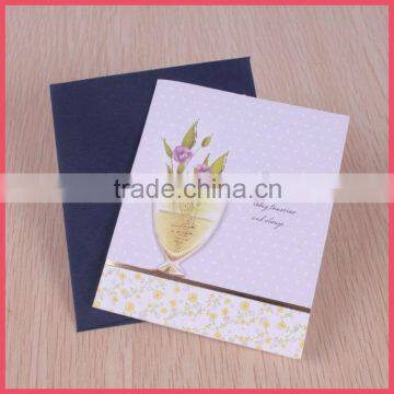 Professional design team factory supply wish card