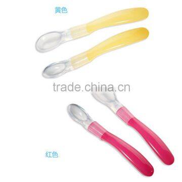 2016 Soft Silicone Mini Dessert Spoon Elegant Tasting Appetizer Spoons