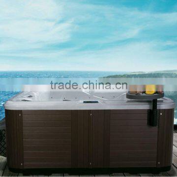 Massage Function and Corner Drain Location Bubble Spa