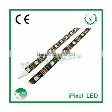 ws2813 double signal led strip DC5V 4pin two wire data transfer addressable flex led strip