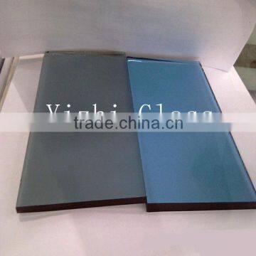 3mm-12mm Bronze, Grey, Blue, Green, Pink TINTED FLOAT GLASS with CE & ISO certificate