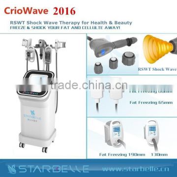 body reshaping shockwave body fat cellulite machine machine with CE - Criowave 2016