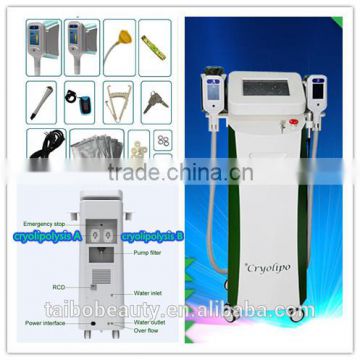 2016 New Cavitation RF Cryolipolysis Body Slimming Beauty Machine For Cellulite Reduction Salon And Spa/cool Tech Fat Freezing Machine Local Fat Removal