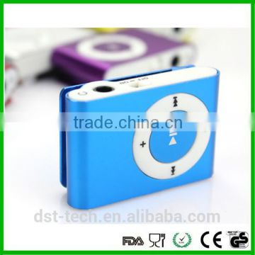 Manufacturer mini clip mp3 player no screen manual with TF card slot