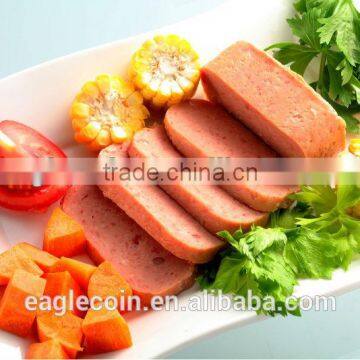 Halloweencanned meat pork luncheon meat 340g Good taste canned pork