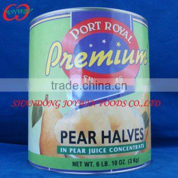 Cheap canned food manufacturer, canned snow/bartlett pears halves/sliced/diced in syrup