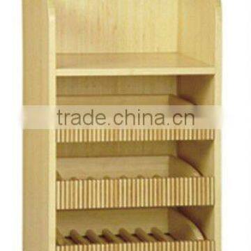 No Painting Natural Bamboo Commodity Shelf