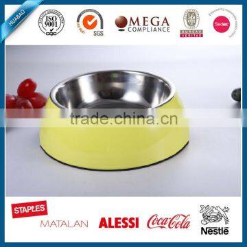 2016 New Fashionable Steel Stainless Dog/cat Bowl Healthy Pet Bowl, Colored Bowl