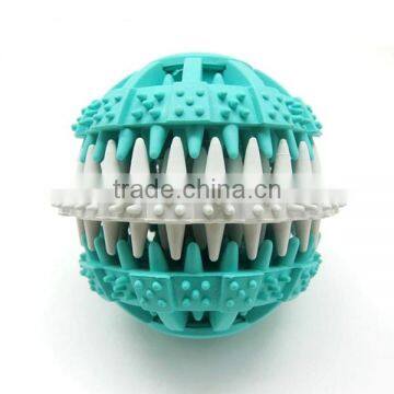 Wholesale pet accessories dog tooth cleaning ball dog ball toy, dog chewing ball