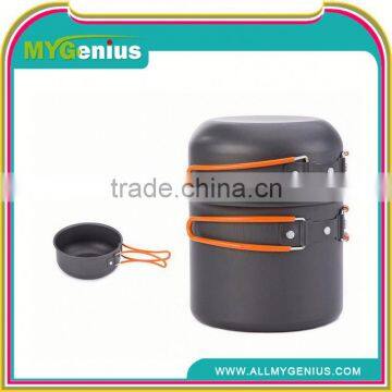 1l titanium pot with lid	,H0T12	cast aluminium pots