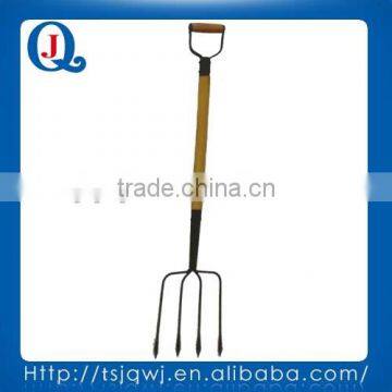 farming and gardening forks 109d with wooden handle, fiber glass handle or steel handle