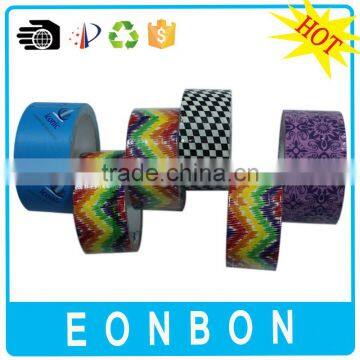 Printed Duct Tape With Free Samples Stock Strong Adhesive Waterproof Cotton Matt Product photo-4