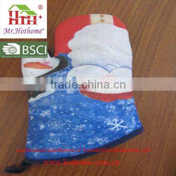 100% Cotton Machine Washable Heat Resistant Everyday Kitchen Basic Microwave Oven Mitt photo-2