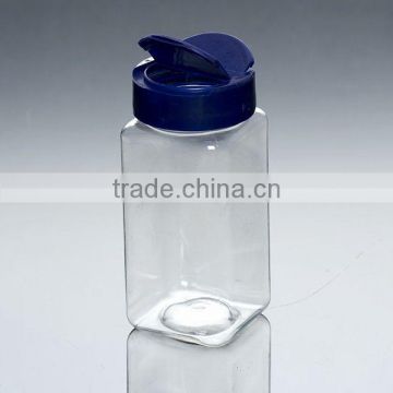 Clear PET Plastic Spice Bottles