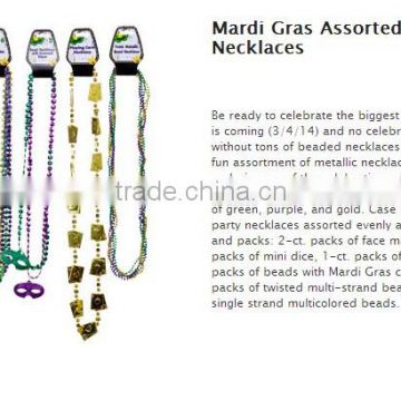 Mardi Gras Assorted Party Necklaces