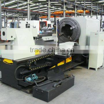 Big Spindle Bore Horizontal Cutting Threads Lathe for Oil Country photo-3