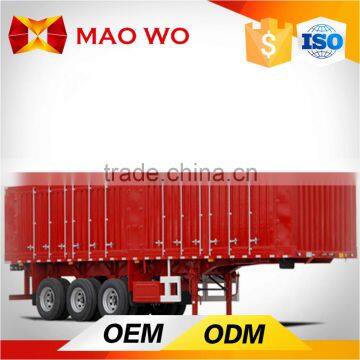 50Ton Hino Brand 6x4 6x6 6x8 Cargo Truck , Van Type Semi Trailer