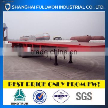 3 AXLE FLAT BED SEMI TRAILER