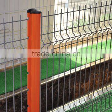 Cheap PVC Coated Galvanized Commercial Fence Panels photo-2