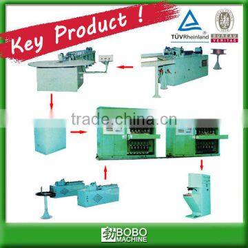 THE THREADED PIPE TYPE CONDENSER AND EVAPORATOR PRODUCTION LINE