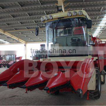 Mini 4YZ-4C corn harvester with powerful engine for sale