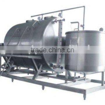 caustic solution tank cleaning solution storage tank