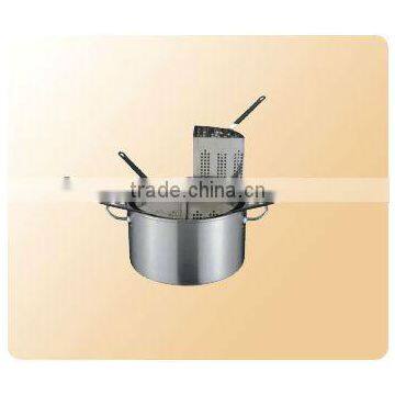 Stainless Steel Composite Bottom Noodle Or Pasta Boiler And Cooker