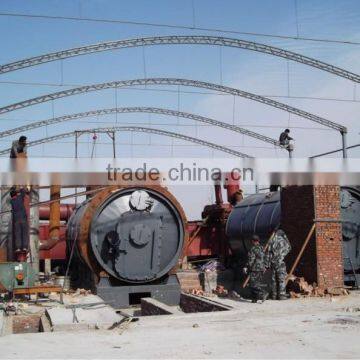After-sale Service Oversea Avaliable Pyrolysis Unit Extraction Oil From Waste Tyre/Plastic photo-6