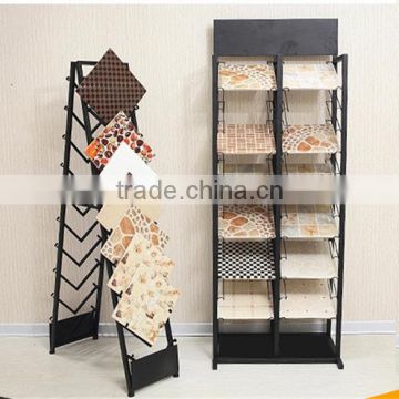 Multi-tier Floor Standing Metal Display Rack For Tiles