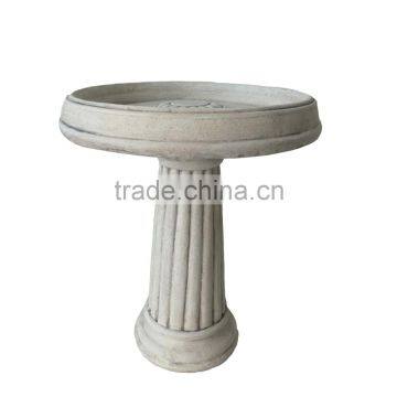 Cement Outdoor Handmade Garden Bird Bath Hot Sale photo-2