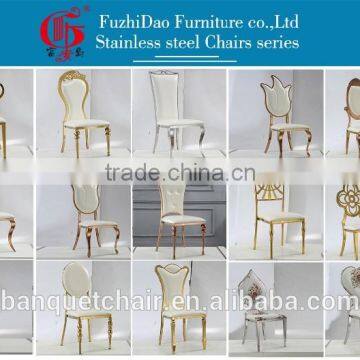 Blue Fashion Stainless Steel Dining Chair for Sale photo-5
