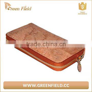 2017 Vegan Wallet Leather Wallet Woman Cork Wallet