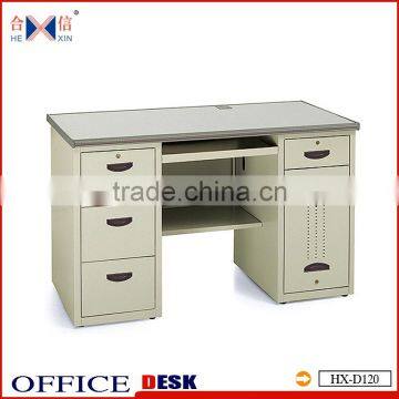 Computer Desk Steel Office Table With CPU Holder photo-2